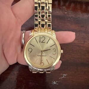 Nine West Gold women's watch